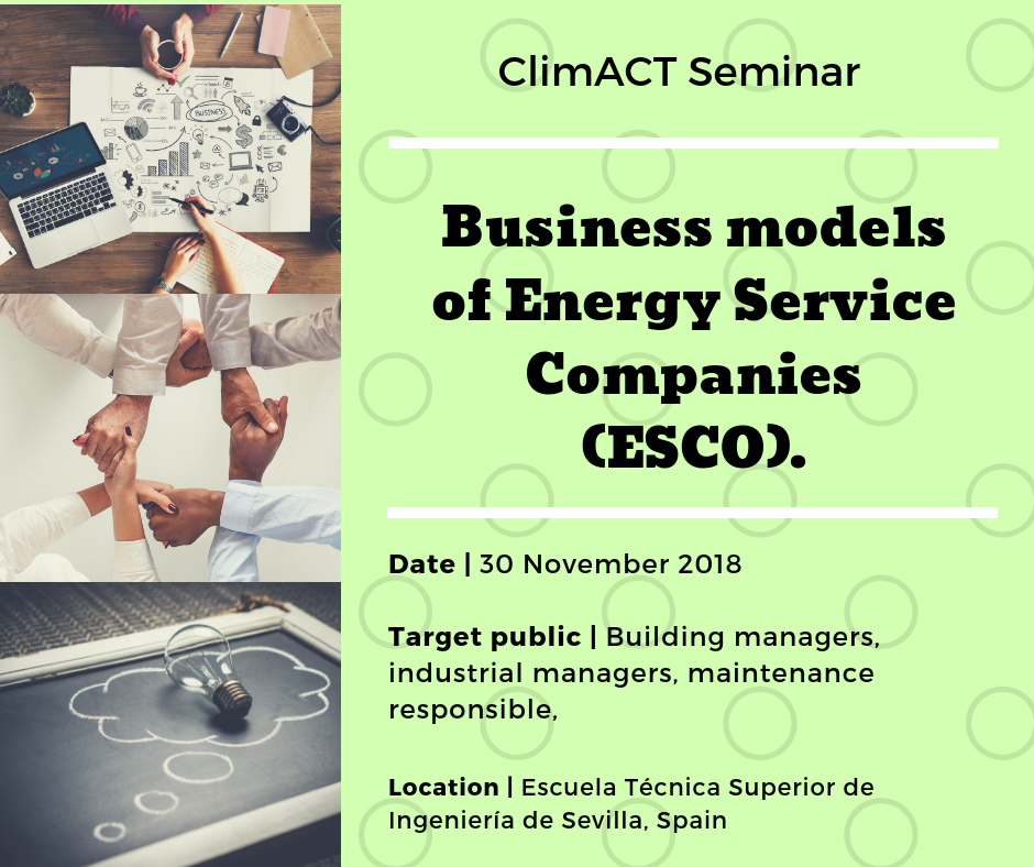 ClimACT Seminar – Business Models of Energy Service Companies – ClimACT